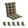Blumfeldt Prato, čalouněná podložka, podložka na židli, podložka na nižší polohovací křeslo, na zahradní židli, polyester, 50 x 100 x 8 cm Blumfeldt www.eLovci.cz