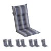 Blumfeldt Sylt, čalouněná podložka, podložka na židli, podložka na výše polohovací křeslo, polštář, polyester, 50 × 120 × 9 cm Blumfeldt www.eLovci.cz