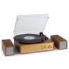 Auna Berklee TT-Play Prime, gramofonový přehrávač, řemenový pohon, 33 1/3 a 45 otáček/minutu, stereo reproduktory Auna www.eLovci.cz