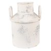 Béžová dekorativní plechová konev na mléko Fun Antique - Ø18*22 cm Clayre & Eef Clayre & Eef www.eLovci.cz
