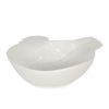 Bílá keramická miska v designu slepice Campagne - 23*26*7 cm Clayre & Eef Clayre & Eef www.eLovci.cz