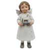 Bílý andílek s koníkem - 6*5*14 cm Clayre & Eef Clayre & Eef www.eLovci.cz