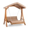 Blumfeldt Bermuda, zahradní houpačka, 130 cm, dvousedadlo, sluneční plachta Blumfeldt www.eLovci.cz