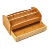 Blumfeldt Organizér stůl se zásuvkou, 3 složky, 27,5 × 11 × 15 cm, 100% bambus Blumfeldt www.eLovci.cz
