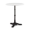 Blumfeldt Patras, bistro stůl, mramorová deska, Ø 60cm, litinová noha Blumfeldt www.eLovci.cz