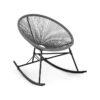 Blumfeldt Roquetas Chair, houpací křeslo, retro design, 4 mm pletivo, šedé Blumfeldt www.eLovci.cz
