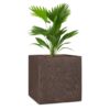 Blumfeldt Solid Grow Rust, květináč, 40 x 41 x 40 cm, fibreclay, rezavá barva Blumfeldt www.eLovci.cz