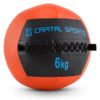 Capital Sports Wallba 6, oranžový, 6 kg, wall ball, syntetická kůže Capital Sports www.eLovci.cz