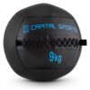 Capital Sports Wallba 9, černý Wall Ball (medicinbal) z umělé kůže 9 kg Capital Sports www.eLovci.cz