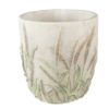 Cementový obal na květináč s jitrocelem Plantain L - Ø20*20 cm Clayre & Eef Clayre & Eef www.eLovci.cz