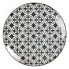 Černý dezertní talíř Blackor - Ø 21 cm Clayre & Eef Clayre & Eef www.eLovci.cz