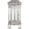 Champagne antik kovová lucerna na nožkách Viré s patinou - 25*76cm Chic Antique Chic Antique www.eLovci.cz