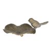 Dekorační kovová miska s ptáčkem - 13*9*4 cm Clayre & Eef Clayre & Eef www.eLovci.cz