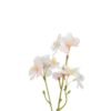 Dekorační umělá větvička s růžovými květy Kersenboom - 25 cm J-Line by Jolipa J-Line by Jolipa www.eLovci.cz