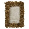 Fotorámeček se zlatými růžemi - 16*2*22 cm / 10*15 cm Clayre & Eef Clayre & Eef www.eLovci.cz