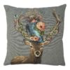 Gobelinový polštář Jelen s kloboukem - 45*15*45cm Mars & More Mars & More www.eLovci.cz