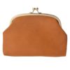 Hnědá zapínací peněženka - 23*17 cm Clayre & Eef Clayre & Eef www.eLovci.cz