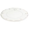 Jídelní talíř s patinou Franse Lelie - Ø 25*3 cm Clayre & Eef Clayre & Eef www.eLovci.cz