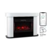 Klarstein Aargua Smart, elektrický krb, 1000/2000 W, LED, 18–27 °C, týdenní časovač, bílý Klarstein www.eLovci.cz