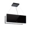 Klarstein Kronleuchter XL, digestoř, 90 cm, recirkulační výkon  590 m³/h, dotykový, LED, černý Klarstein www.eLovci.cz