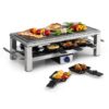 Klarstein Schmelzlette Raclette 1500 W, deska z přírodního kamene, konstrukce z ušlechtilé oceli Klarstein www.eLovci.cz