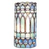 Nástěnné svítidlo Tiffany Bleu - 20*11*36 cm 2x E14 / Max 40W Clayre & Eef Clayre & Eef www.eLovci.cz