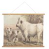 Nástěnný dekorativní plakát s krávami - 100*2*75 cm Clayre & Eef Clayre & Eef www.eLovci.cz