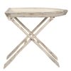 Rozkládací dřevěný stůl v designu pramice s pádly - 70*39*64 cm Clayre & Eef Clayre & Eef www.eLovci.cz