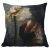 Sametový polštář s dekorem květin Romantic Flowers I - 45*45*15cm Mars & More Mars & More www.eLovci.cz