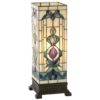 Stolní lampa Tiffany Alloment - 18*45 cm 1x E27 / Max 40W Clayre & Eef Clayre & Eef www.eLovci.cz