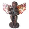 Stolní lampa Tiffany Ange - 33*21*33 cm E14/max 2*25W Clayre & Eef Clayre & Eef www.eLovci.cz