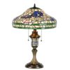 Stolní lampa Tiffany Destini - 46x60 cm E27/max 2x60W Clayre & Eef Clayre & Eef www.eLovci.cz