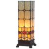 Stolní lampa Tiffany Oxford - 12.5*35 cm 1x E14 / Max 40W Clayre & Eef Clayre & Eef www.eLovci.cz