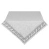 Ubrus na stůl Nordic Grey - 150*150 cm Clayre & Eef Clayre & Eef www.eLovci.cz