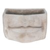 Usměvavý cementový květináč Mouth - 21*13*14 cm Clayre & Eef Clayre & Eef www.eLovci.cz