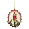 Vánoční závěsná ozdoba Louskáček - 6*1*8 cm Clayre & Eef Clayre & Eef www.eLovci.cz