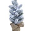 Zasněžený vánoční stromek v jutě Fleur Fir Snow - 30cm Chic Antique Chic Antique www.eLovci.cz