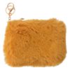 Žlutá chlupatá peněženka / klíčenka - 15*10 cm Juleeze Juleeze www.eLovci.cz